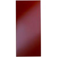 Cooke & Lewis Raffello High Gloss Red Slab Tall Standard Door (W)400mm