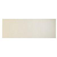 Cooke & Lewis Raffello High Gloss Cream Slab Bridging Door / Pan Drawer Front (W)1000mm