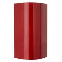 Cooke & Lewis High Gloss Red External Curved Door