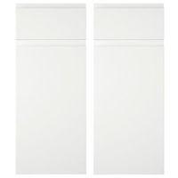 cooke lewis appleby high gloss white corner base drawerline door w925m ...