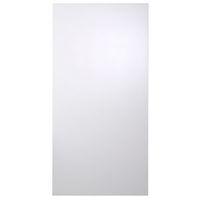 Cooke & Lewis Raffello High Gloss White Slab Fridge Freezer Door (W)600mm