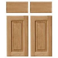 Cooke & Lewis Chesterton Solid Oak Corner Base Drawerline Door (W)925mm Set of 2