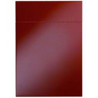 Cooke & Lewis Raffello High Gloss Red Slab Drawerline Door & Drawer Front (W)500mm Set Door & 1 Drawer Pack