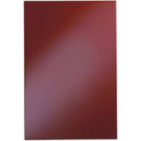 Cooke & Lewis Raffello High Gloss Red Slab Tall Standard Door (W)600mm