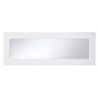 Cooke & Lewis Raffello High Gloss White Slab Glazed Bridging Door / Pan Drawer Front (W)1000mm