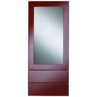 Cooke & Lewis Raffello High Gloss Red Slab Dresser Door & Drawer Front (W)500mm Set of 3