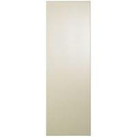 Cooke & Lewis Raffello High Gloss Cream Slab Tall Standard Door (W)300mm