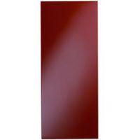 Cooke & Lewis Raffello High Gloss Red Slab Standard Door (W)300mm