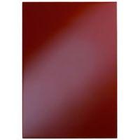 Cooke & Lewis Raffello High Gloss Red Slab Standard Door (W)500mm