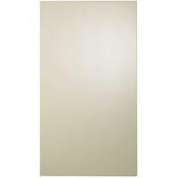 Cooke & Lewis Raffello High Gloss Cream Slab Tall Standard Door (W)500mm