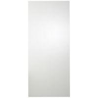 Cooke & Lewis Raffello High Gloss White Slab Tall Fridge Freezer Door (W)600mm