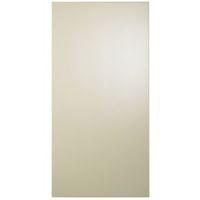 Cooke & Lewis Raffello High Gloss Cream Slab Tall Standard Door (W)450mm