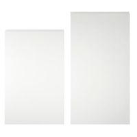 Cooke & Lewis Appleby High Gloss White Tall Larder Door (W)600mm Set of 2