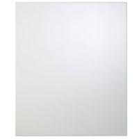 Cooke & Lewis Raffello High Gloss White Slab Standard Door (W)600mm