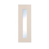 Cooke & Lewis Carisbrooke Cashmere Tall Glazed Door (W)300mm