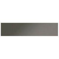 Cooke & Lewis Raffello High Gloss Anthracite Oven Filler Panel (W)600mm
