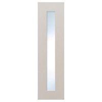 cooke lewis carisbrooke cashmere glazed door w300mm