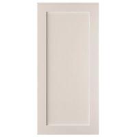 Cooke & Lewis Carisbrooke Cashmere Fridge Freezer Door (W)600mm