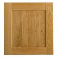 Cooke & Lewis Chesterton Solid Oak Tall Oven Housing Door (W)600mm