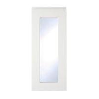 Cooke & Lewis Appleby High Gloss White Glazed Door (W)300mm