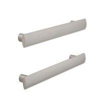 Cooke & Lewis Brushed Nickel Effect D-Shaped Cabinet Handle Pack of 2