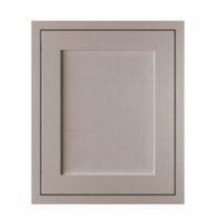 cooke lewis carisbrooke taupe framed standard door w600mm