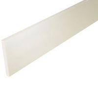 Cooke & Lewis Kitchens High Gloss Cream Straight Plinth (L)3050mm