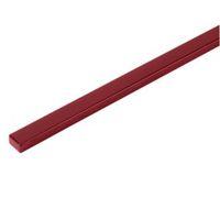 Cooke & Lewis High Gloss Red Contemporary Wall Filler Post