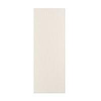 Cooke & Lewis Carisbrooke White Shaker Curved Base Filler Panel