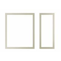 cooke lewis carisbrooke taupe shaker op1 door frame w570mm