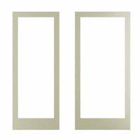 cooke lewis carisbrooke taupe op2s door frame w335mm