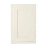 cooke lewis carisbrooke ivory framed fixed frame door w450mm of 1