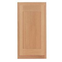 Cooke & Lewis Carisbrooke Oak Framed Tall Standard Door (W)400mm