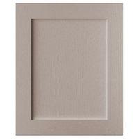 cooke lewis carisbrooke taupe integrated appliance door w600mm