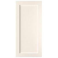 Cooke & Lewis Carisbrooke Ivory Fridge Freezer Door (W)600mm