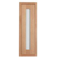 Cooke & Lewis Carisbrooke Oak Framed Tall Glazed Door (W)300mm