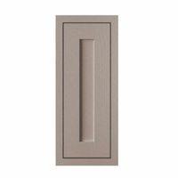 cooke lewis carisbrooke taupe framed standard door w300mm