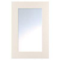 Cooke & Lewis Carisbrooke Ivory Framed Glazed Door (W)500mm