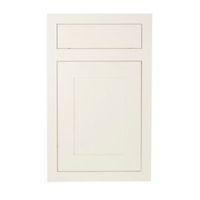 cooke lewis carisbrooke ivory fixed frame cabinet door w450mm of 1