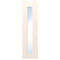 cooke lewis carisbrooke ivory framed glazed door w300mm