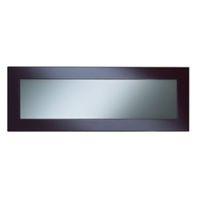 Cooke & Lewis Raffello High Gloss Aubergine Glazed Bridging Door / Pan Drawer Front (W)1000mm