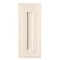 Cooke & Lewis Carisbrooke Ivory Framed Standard Door (W)300mm