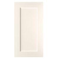 Cooke & Lewis Carisbrooke Ivory Framed Fixed Frame Tall Larder Door (W)600mm