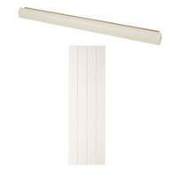 cooke lewis carisbrooke ivory ivory curved dresser pilaster kit h1342m ...