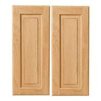 Cooke & Lewis Chesterton Solid Oak Classic Corner Base Door (W)925mm Set of 2