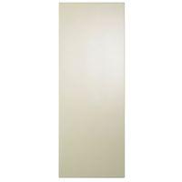 Cooke & Lewis High Gloss Cream Cream Contemporary Clad On Tall Wall Panel