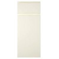 Cooke & Lewis Appleby High Gloss Cream Drawerline Door & Drawer Front (W)300mm Set Door & 1 Drawer Pack