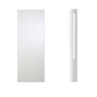 Cooke & Lewis High Gloss White Curved Tall Wall Pilaster & Panel (H)937mm (W)70mm (D)355mm