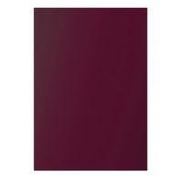 cooke lewis raffello high gloss aubergine standard door w600mm