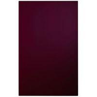 cooke lewis raffello high gloss aubergine standard door w450mm